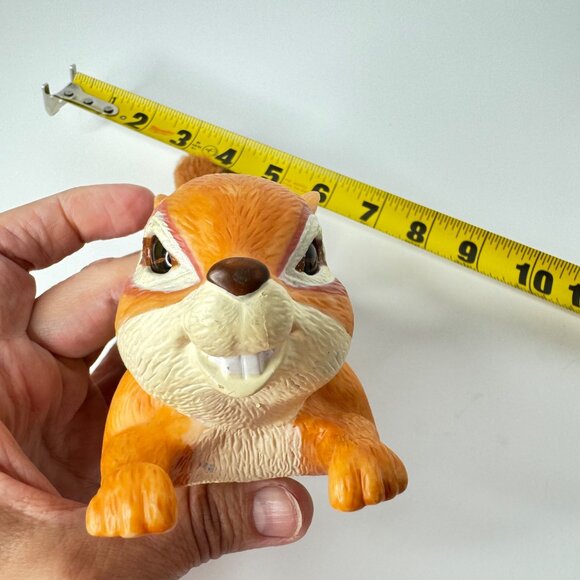 Disney Fairies Tinkerbell Ride-a-long Chipmunk Figure W/Leaf Saddle & Bushy Tail - Picture 11 of 12